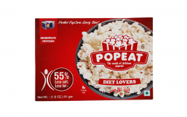 PopEat Microwave Popcorn Diet Lovers  Pack  51 grams